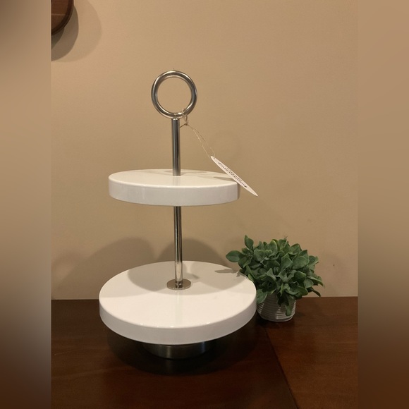 NWT Double Tiered Tray Stand 🪴 - Picture 2 of 5